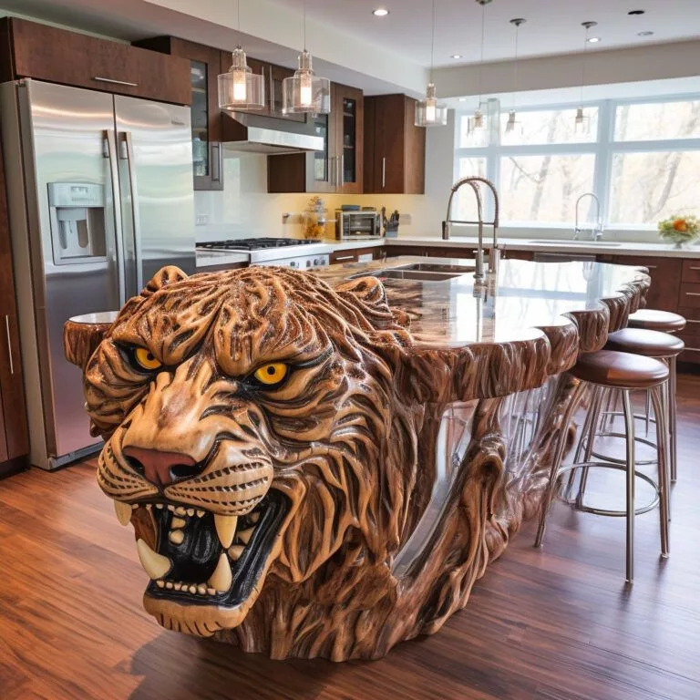 The Allure of Animal-Inspired Kitchen Islands: A Wildlife Safari in Your Home