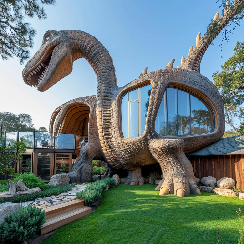 Dinosaur Inspired House Designs: Unleashing Prehistoric Decor Ideas