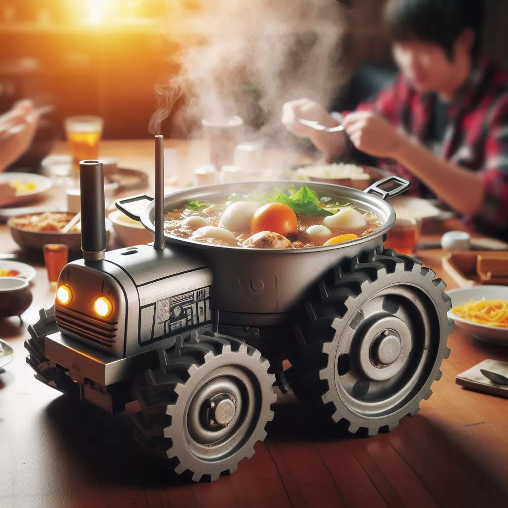 Cultivating Culinary Bliss: Crafting the Perfect Homemade Experience with Tractor Inspired Hot Pot