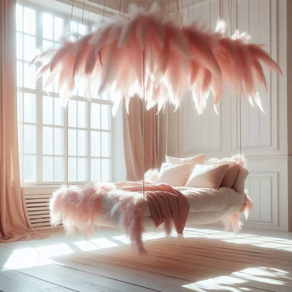 Floating on Air: The Hanging Feather Bed Experience