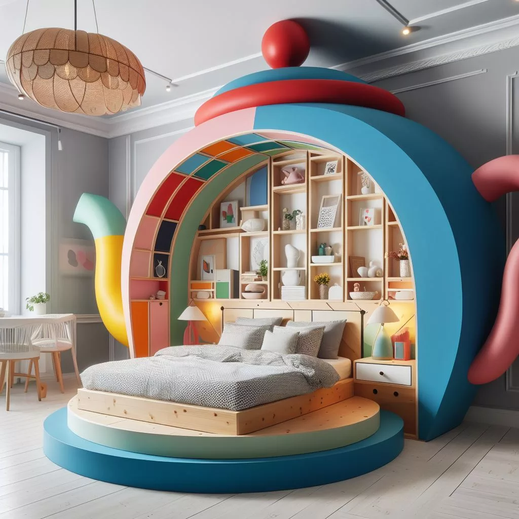 Cozy Infusions: Teapot Themed Bed Designs for Sweet Dreams