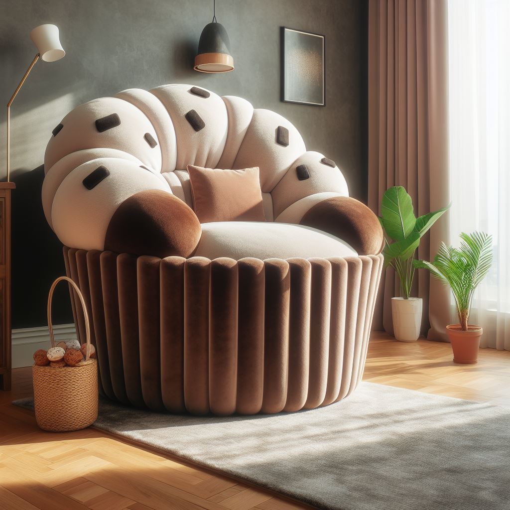 Indulge in Comfort: Cake-Shaped Armchair Designs