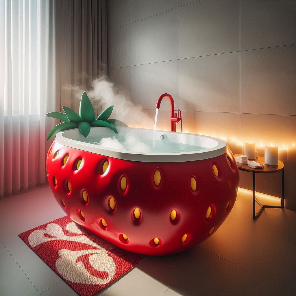 Soak in Sweetness: Discover the Charm of Fruit Bathtubs