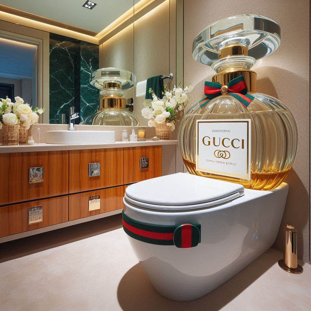 Perfume Bottle Shaped Toilet: An Unique and Modern Design