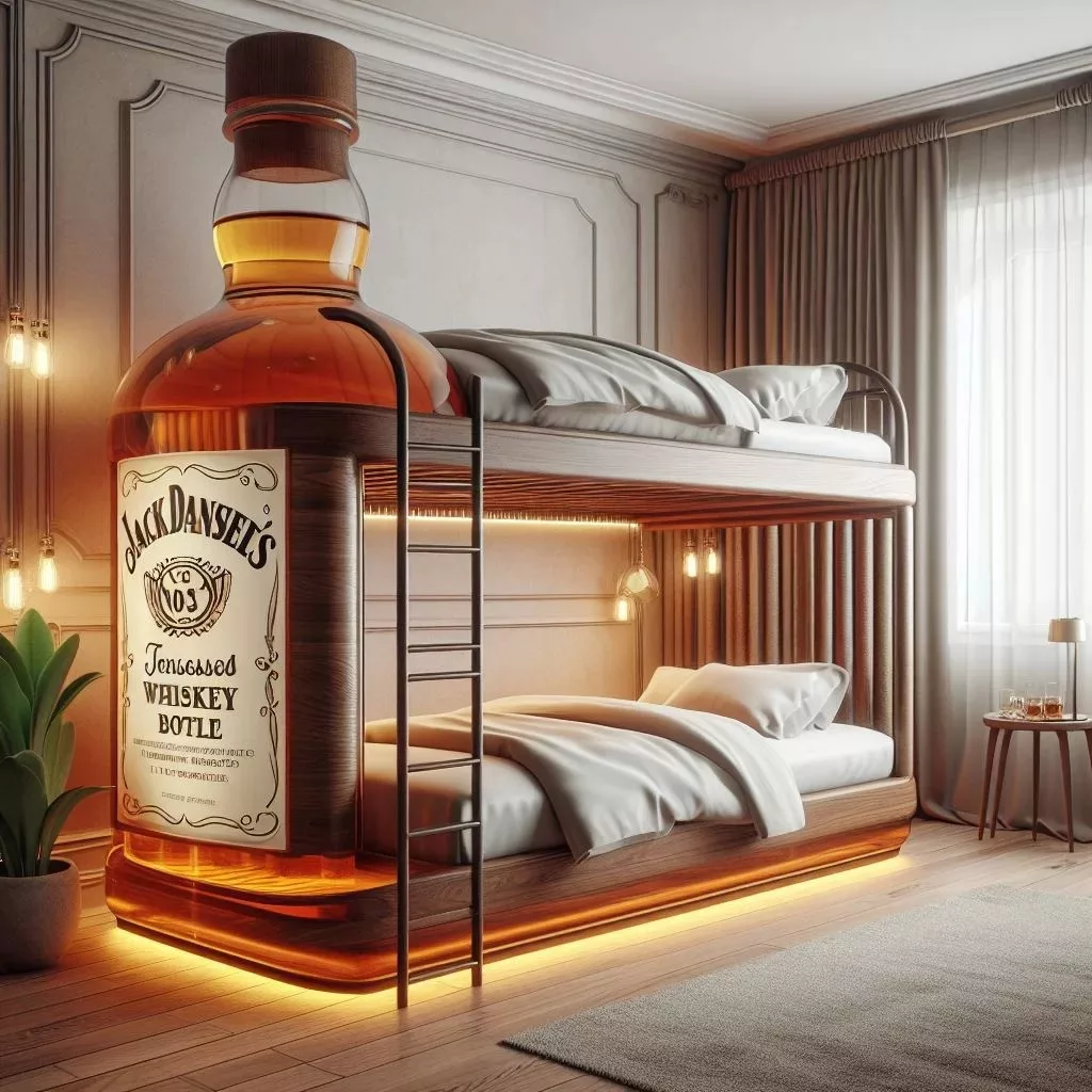 Cheers to Comfort: Wine Bottle Shaped Bunk Bed Designs