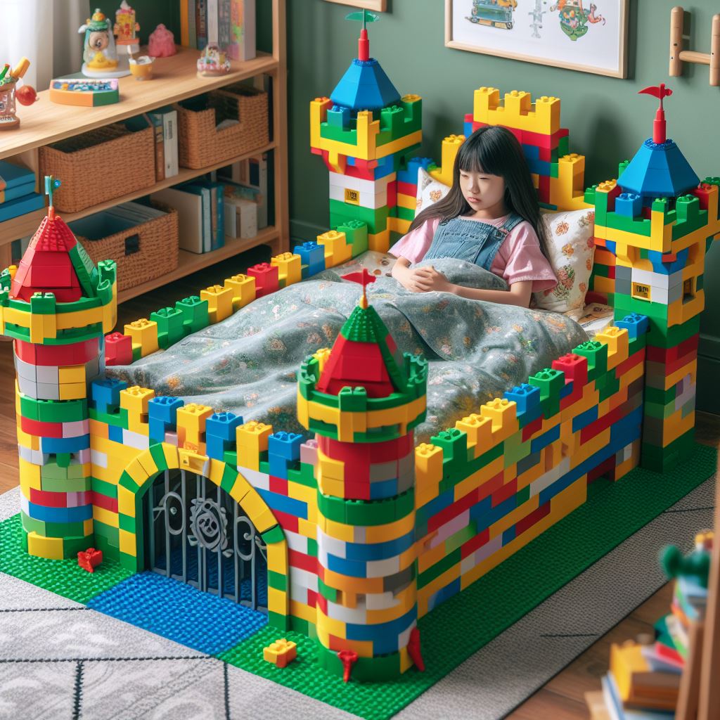 Lego kids bed best sale