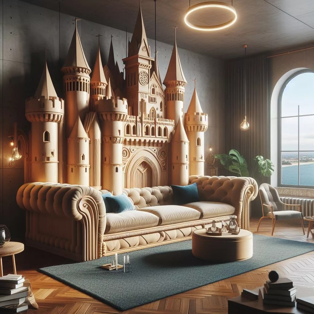 Royal Relaxation: Discover the Majesty of Castle-Shaped Sofas