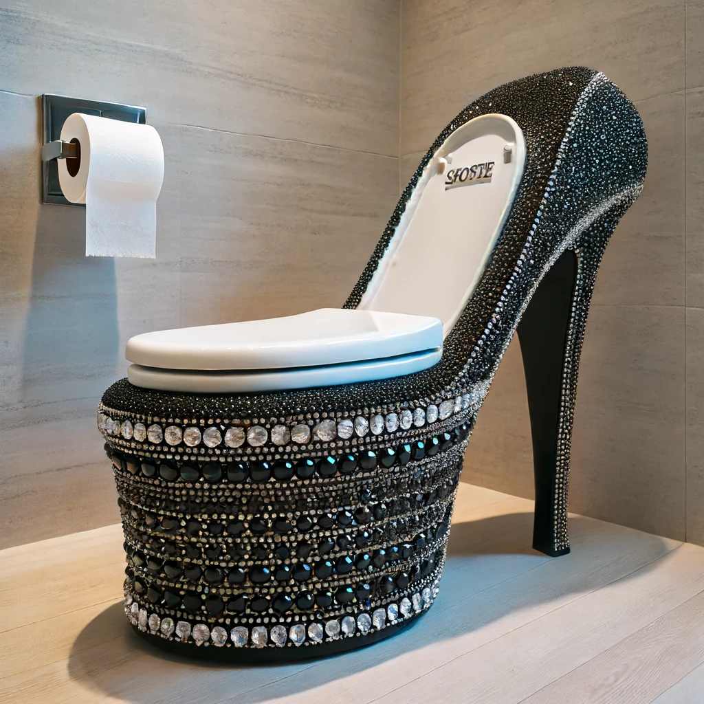 Glamorous Convenience: High Heel Shoe Toilets for a Stylish Bathroom