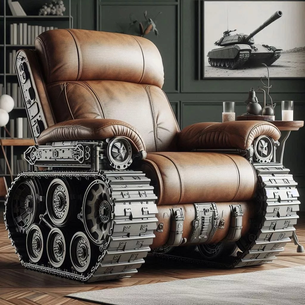 Unwind in Command: Discover the Comfort of Tank Recliner Chairs