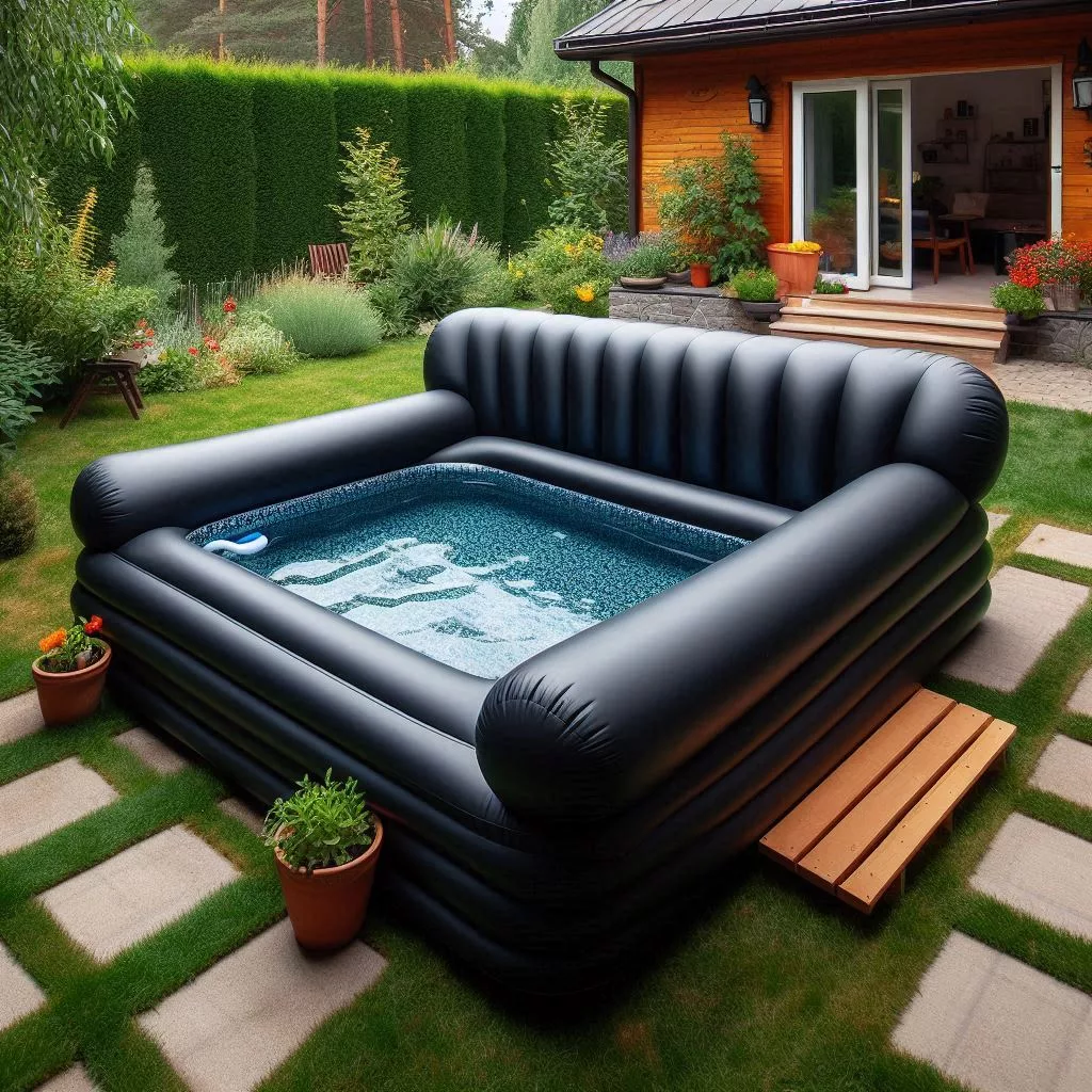 Elevate Your Outdoor Space with a Giant Inflatable Sofa Pool