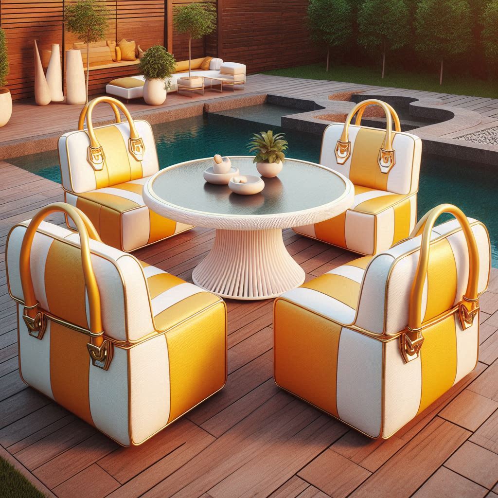 Chic and Stylish: Handbag Patio Sets for Elegant Outdoor Living