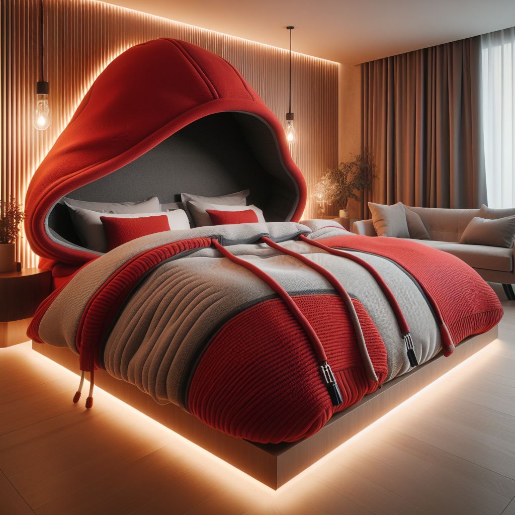 Snuggle Up in Comfort: The Hoodie Shaped Bed