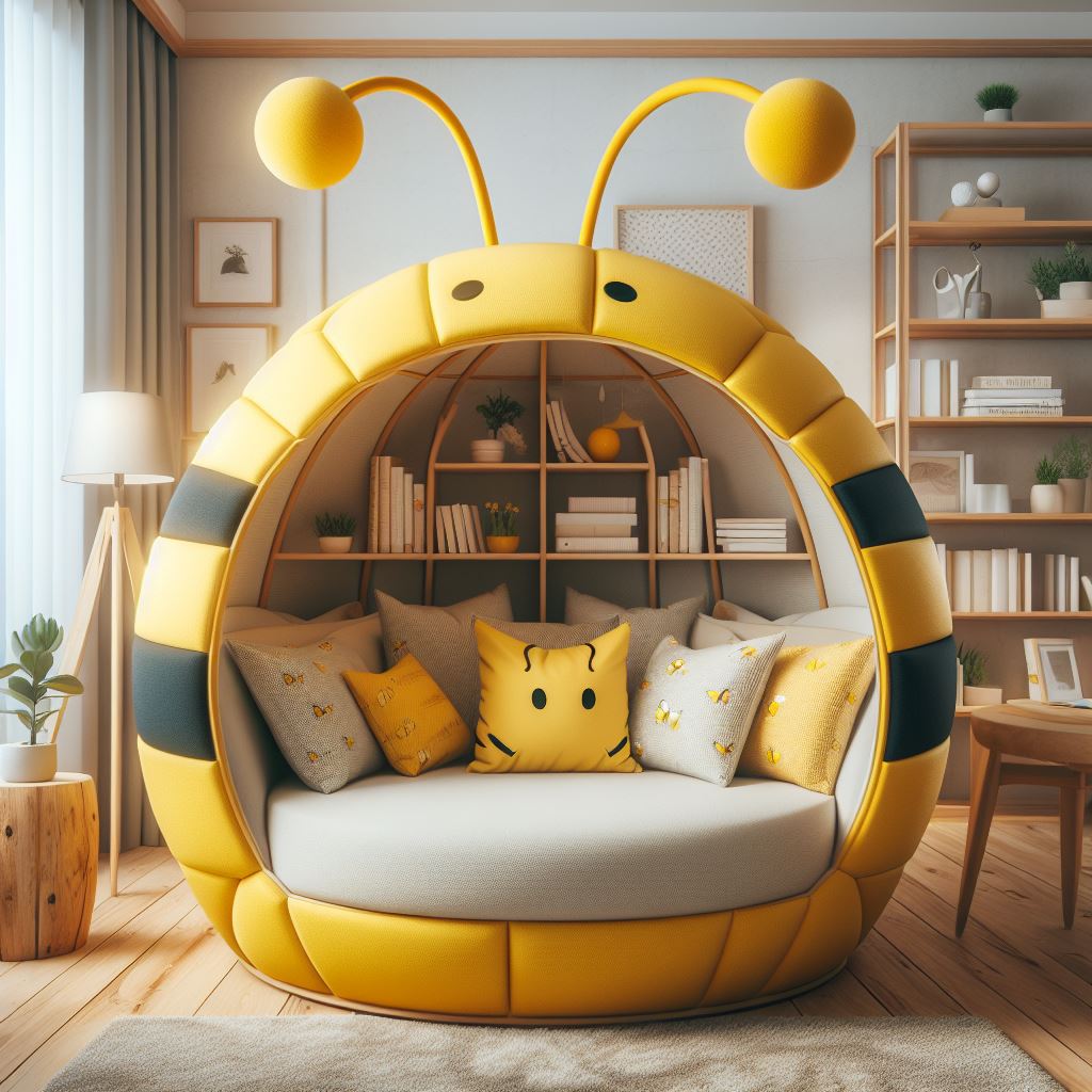 Cozy Up with Creativity: The Insect Reading Nook