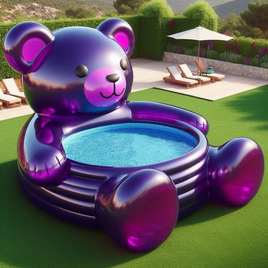 Sweet Splash: Dive into Fun with the Gummy Bear Pool