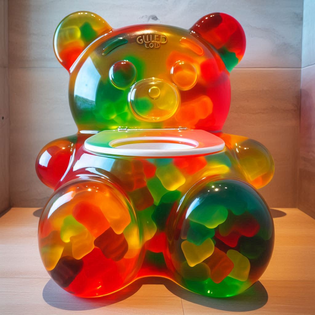 Gummy Bear Toilets: A Playful Addition to Your Bathroom