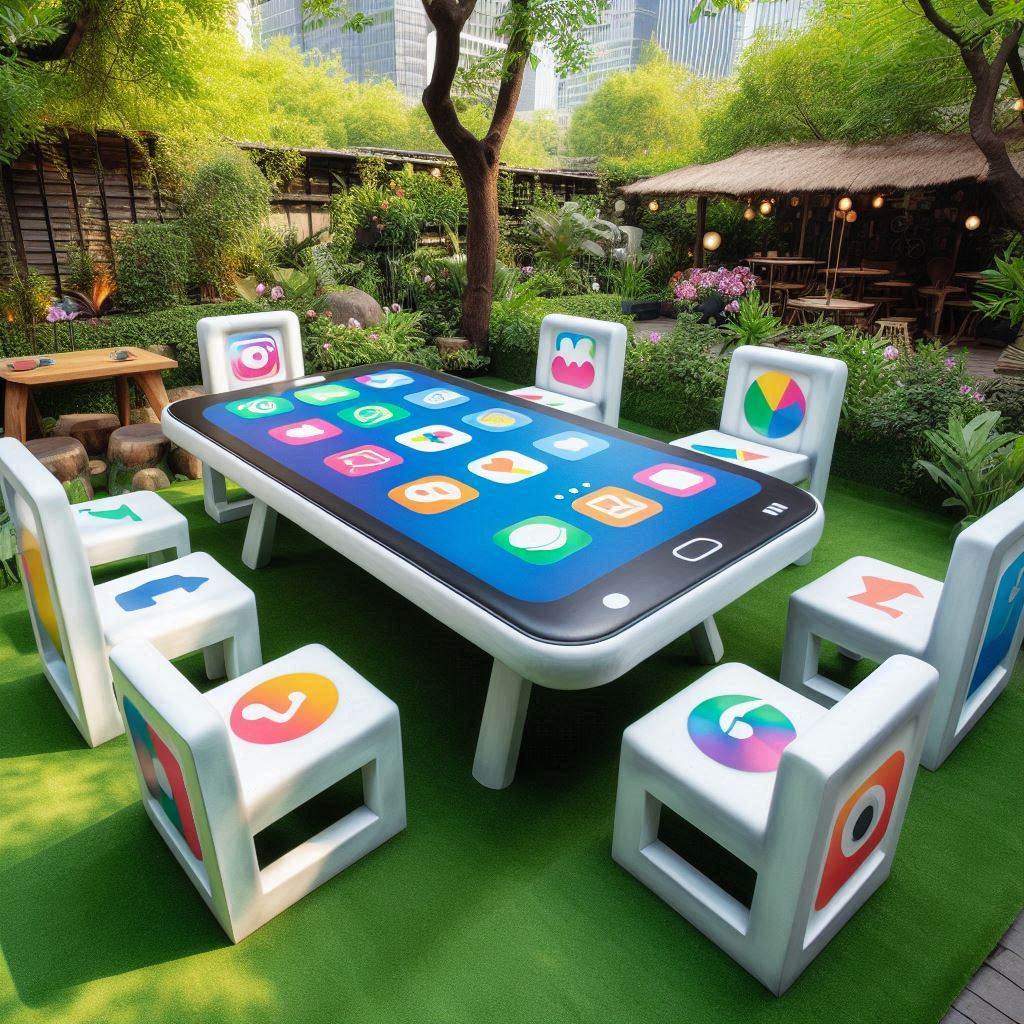 Transform Your Outdoor Space with Smartphone Patio Sets