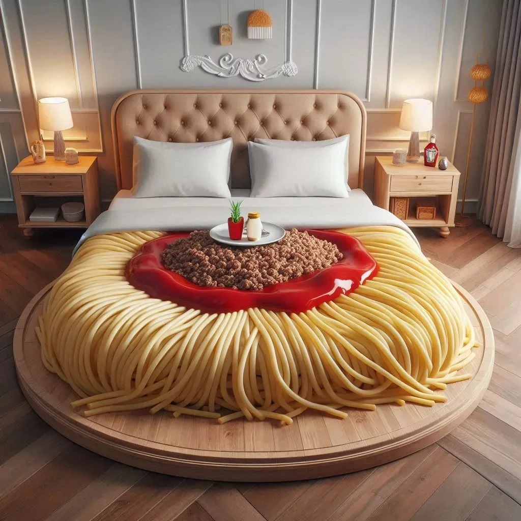 Pasta in the Bedroom: The Quirky Charm of Spaghetti Beds