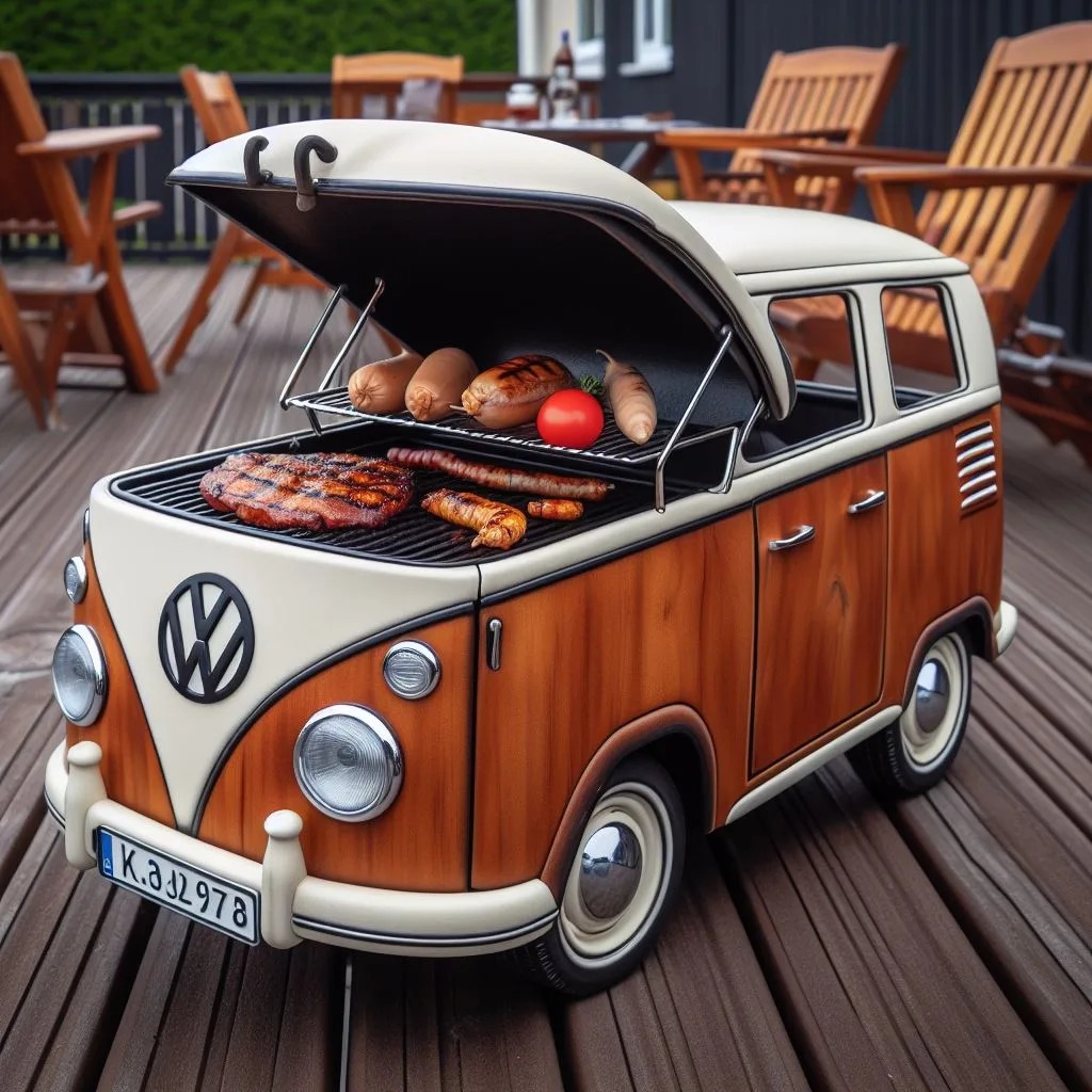 Volkswagen Bus Griller: A Retro Twist on Outdoor Cooking