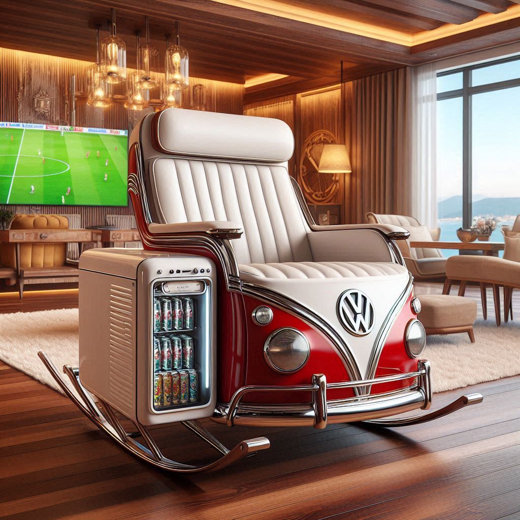 Volkswagen Bus Rocking Chair: A Tribute to Automotive Heritage