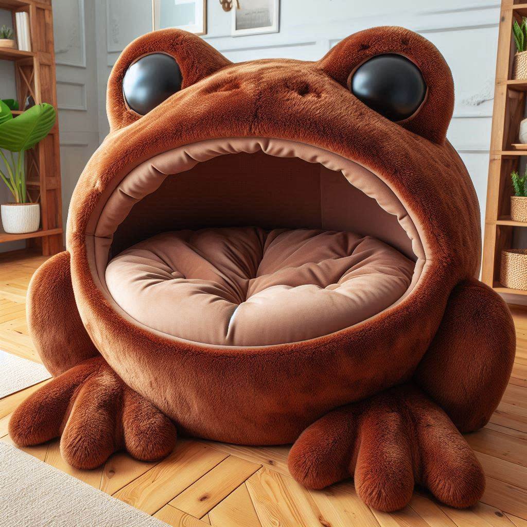 Fun and Cozy: The Giant Frog Lounger for Your Space