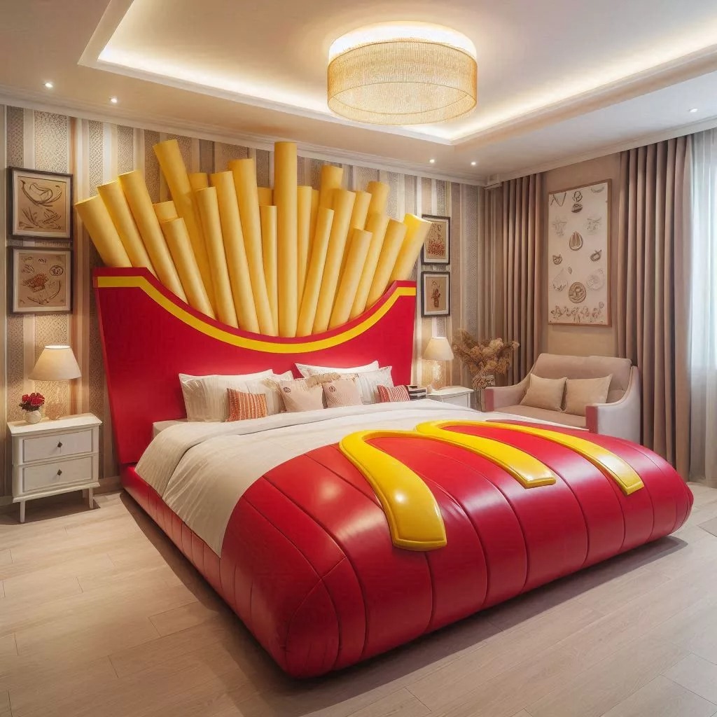 McDonald's-themed Beds: Create a Whimsical Sleep Space for Your Little Ones