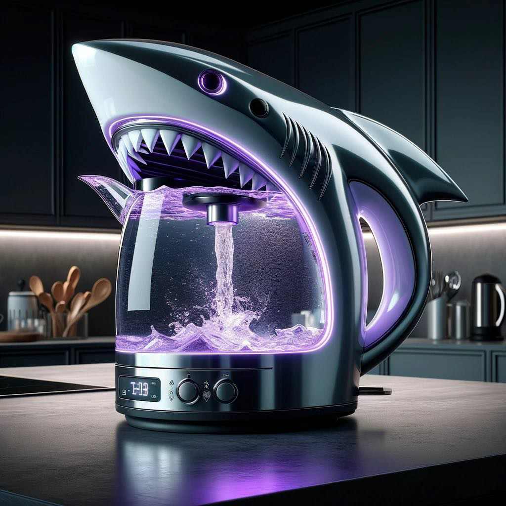 Bring the Ocean to Your Kitchen with the Sea Creature Kettle