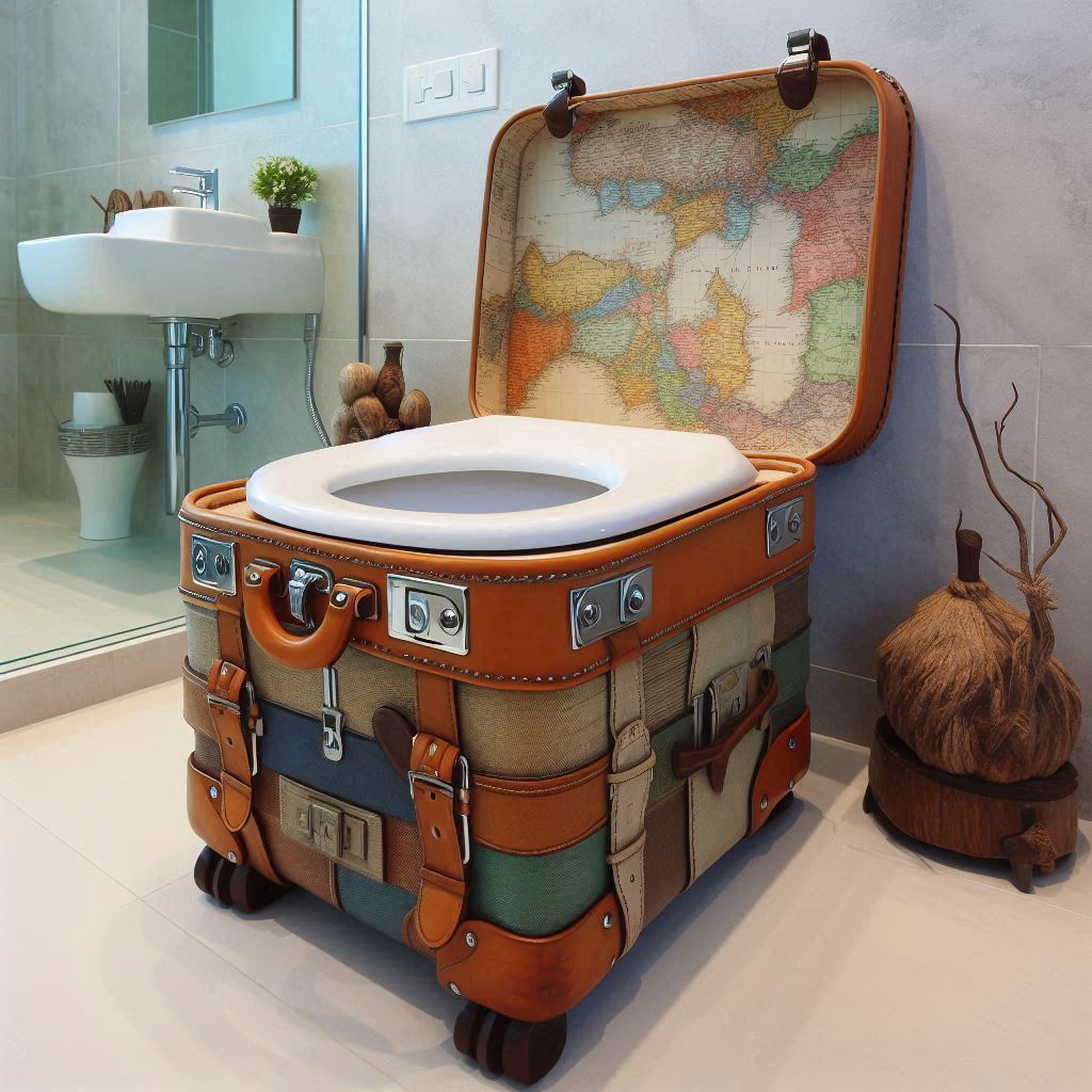 Compact Convenience: The Suitcase Toilet Revolution