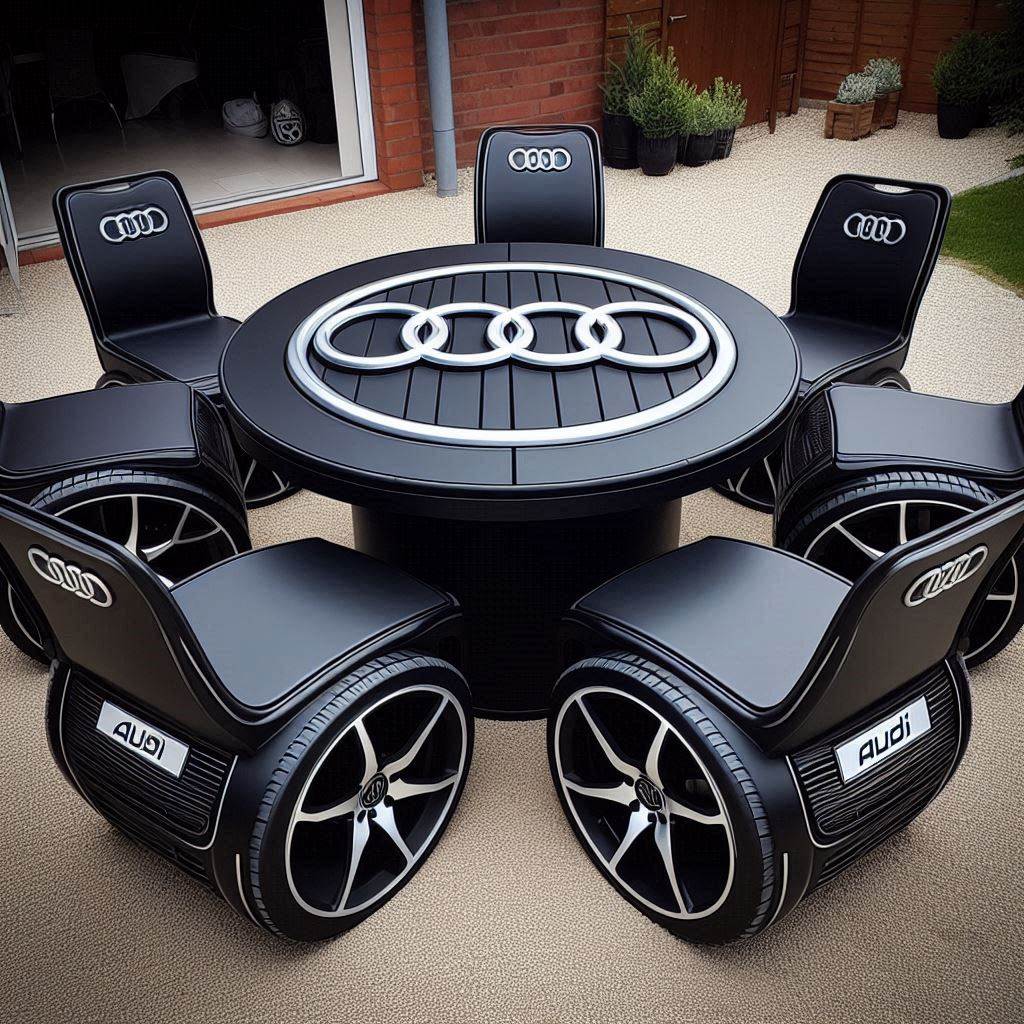 Elevate Your Outdoor Space with the Stylish Audi Patio Set