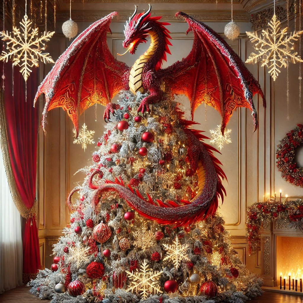 Unleash the Spirit of Christmas: The Dragon Christmas Tree