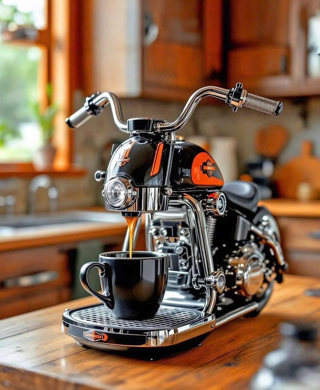 Rev Up Your Morning: The Harley Coffee Maker