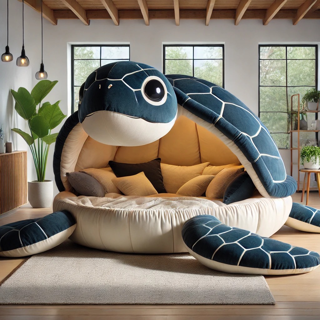 Embrace the Gentle Giant: The Giant Turtle Lounger