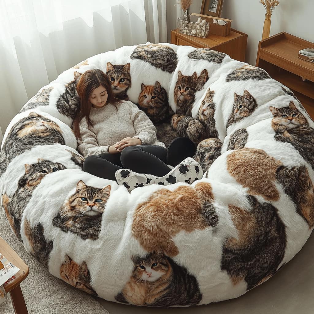 Cozy in a Whole New Way: The Human Pet Bed