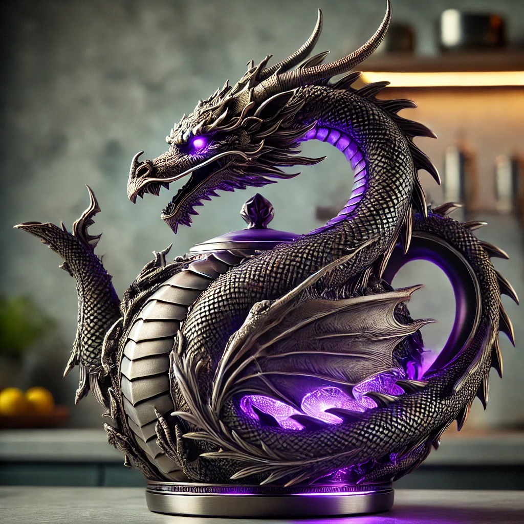 Mythical Design, Perfect Tea: The Dragon Kettle