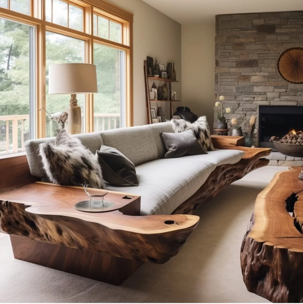 Understanding Live Edge Wooden Sofas