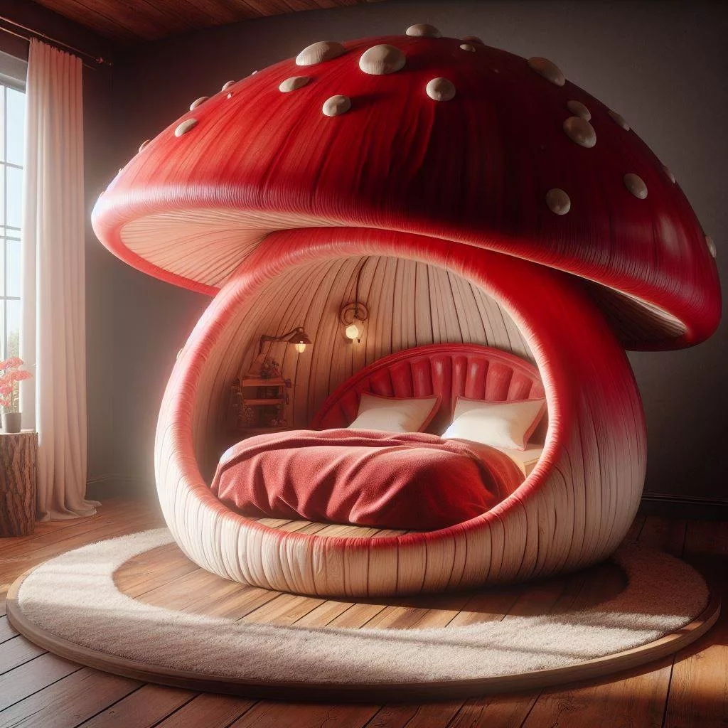 Mushroom Themed Bedrooms: Embracing Cottage Core Aesthetics