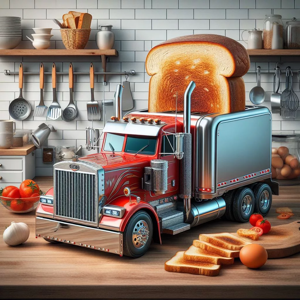 Semi Truck Toasters Enhancing Your Culinary Experience Think Art Designs