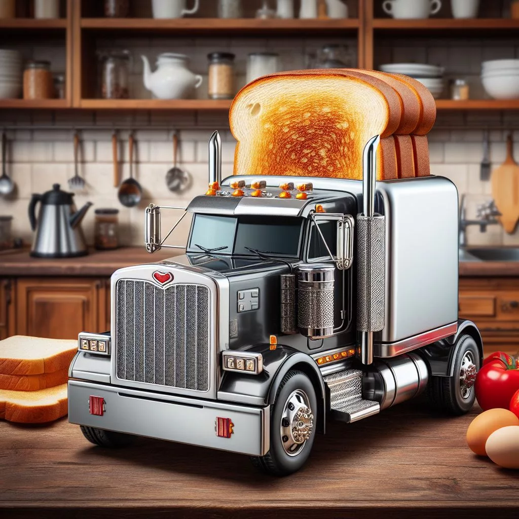 Semi Truck Toasters Enhancing Your Culinary Experience Think Art Designs