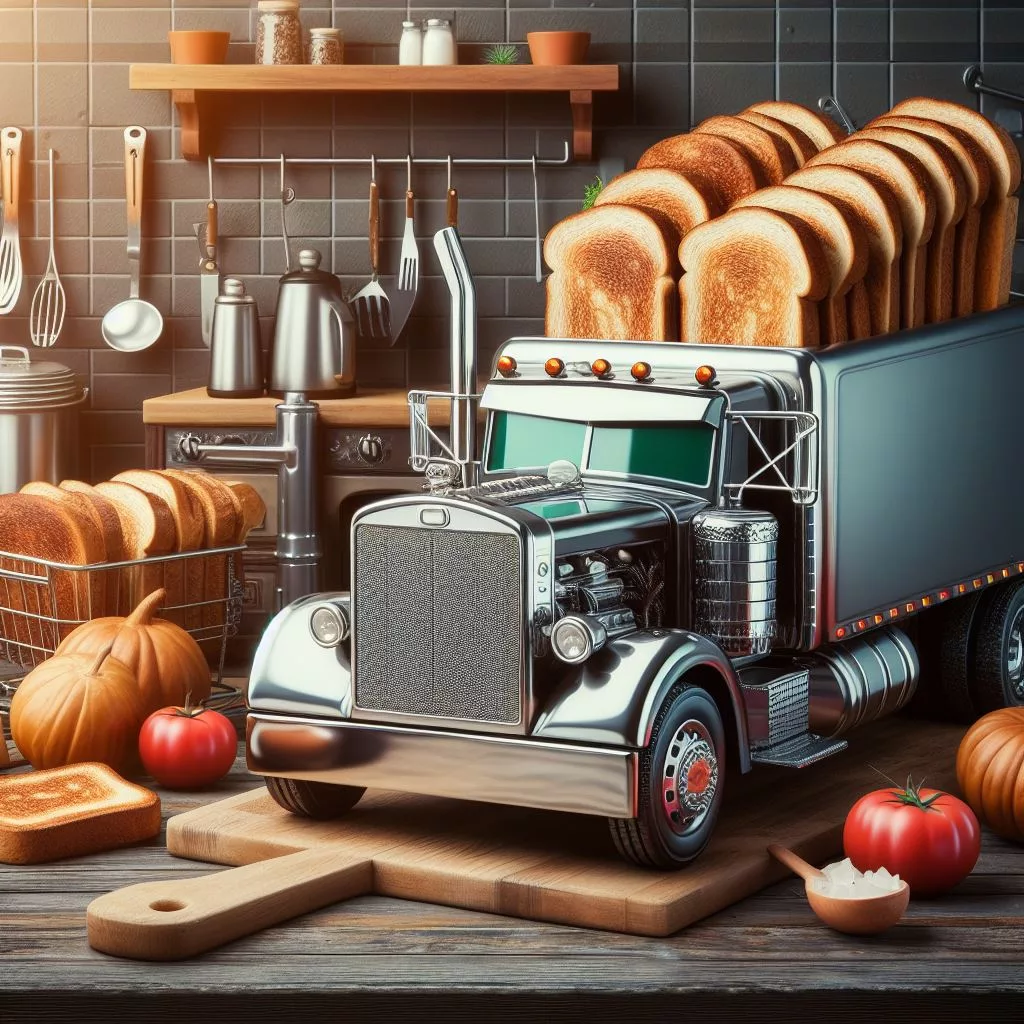 Semi Truck Toasters Enhancing Your Culinary Experience Think Art Designs