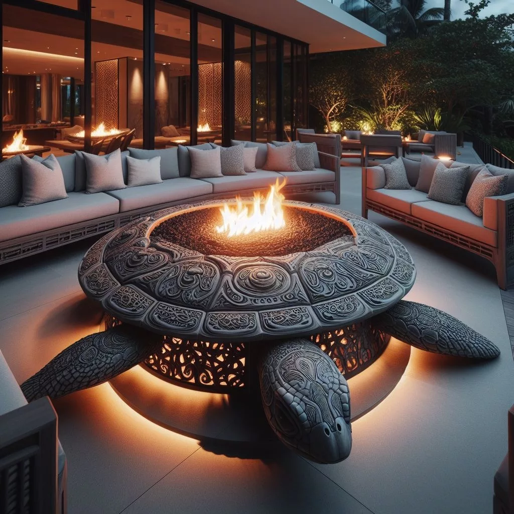 Blaze in Style: Selecting the Perfect Turtle Patio Fire Table