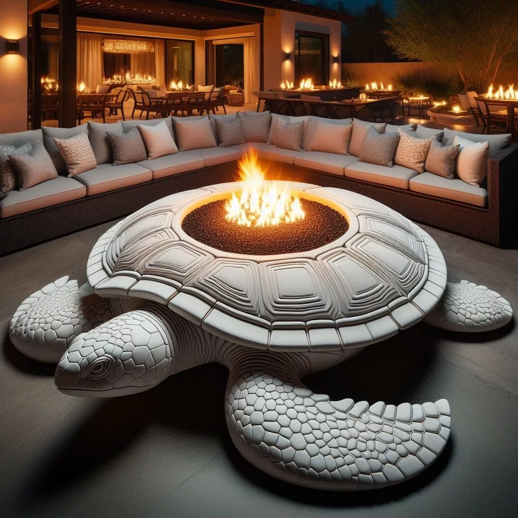 Blaze in Style: Selecting the Perfect Turtle Patio Fire Table - THINK ...