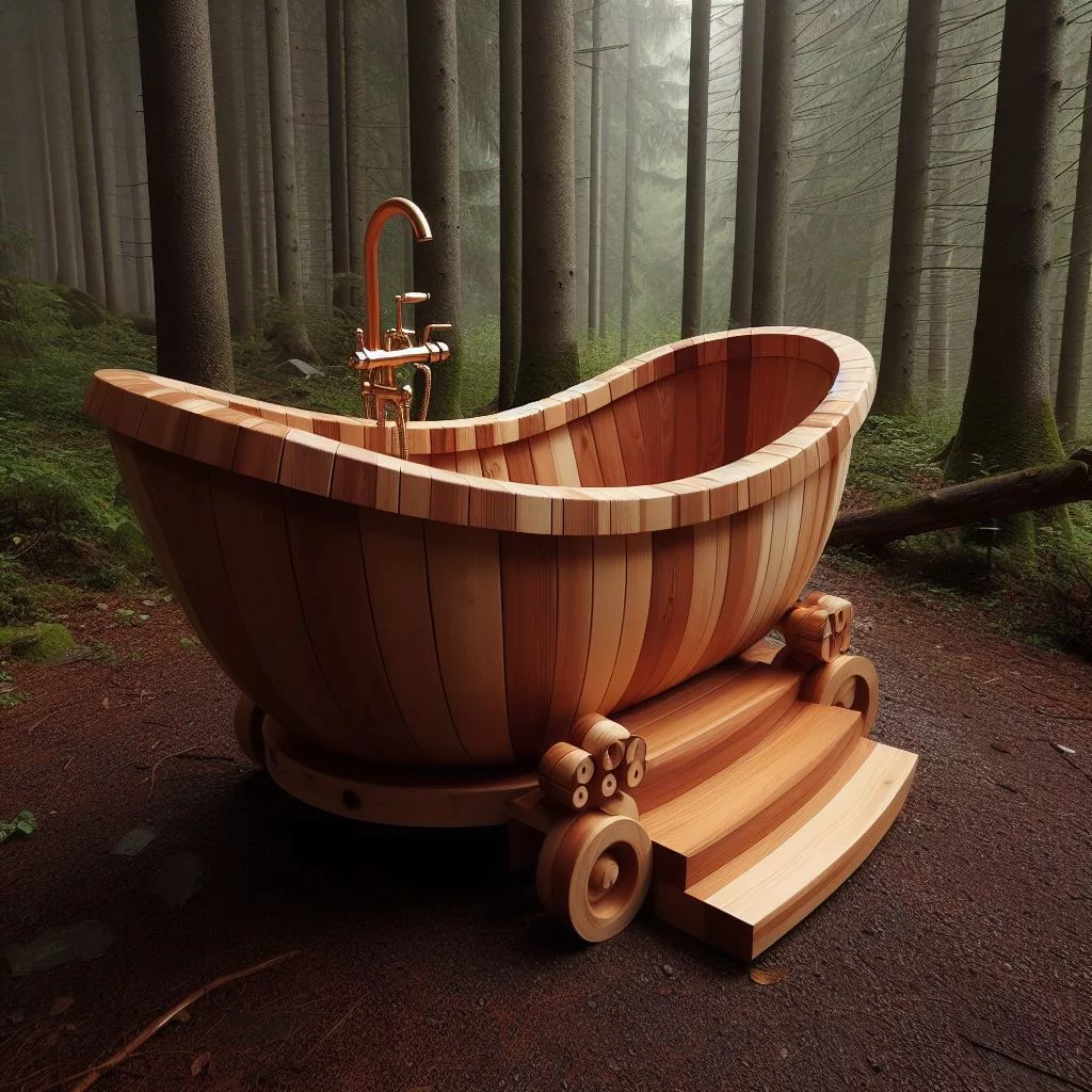Timber Tranquility: Exploring Stylish Variations and Pro Maintenance Tips for Wooden Bathtub Designs