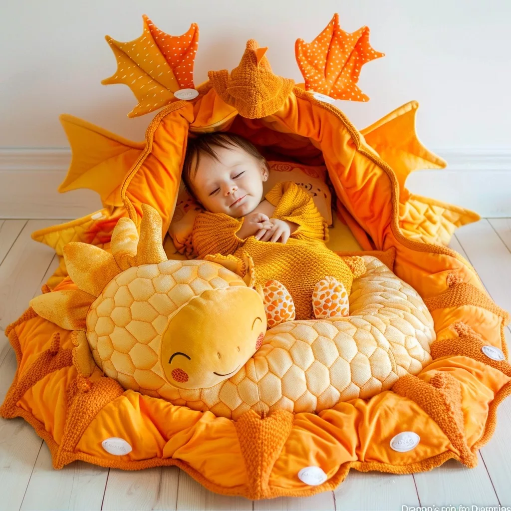 Magical Dragon Bed for Kids