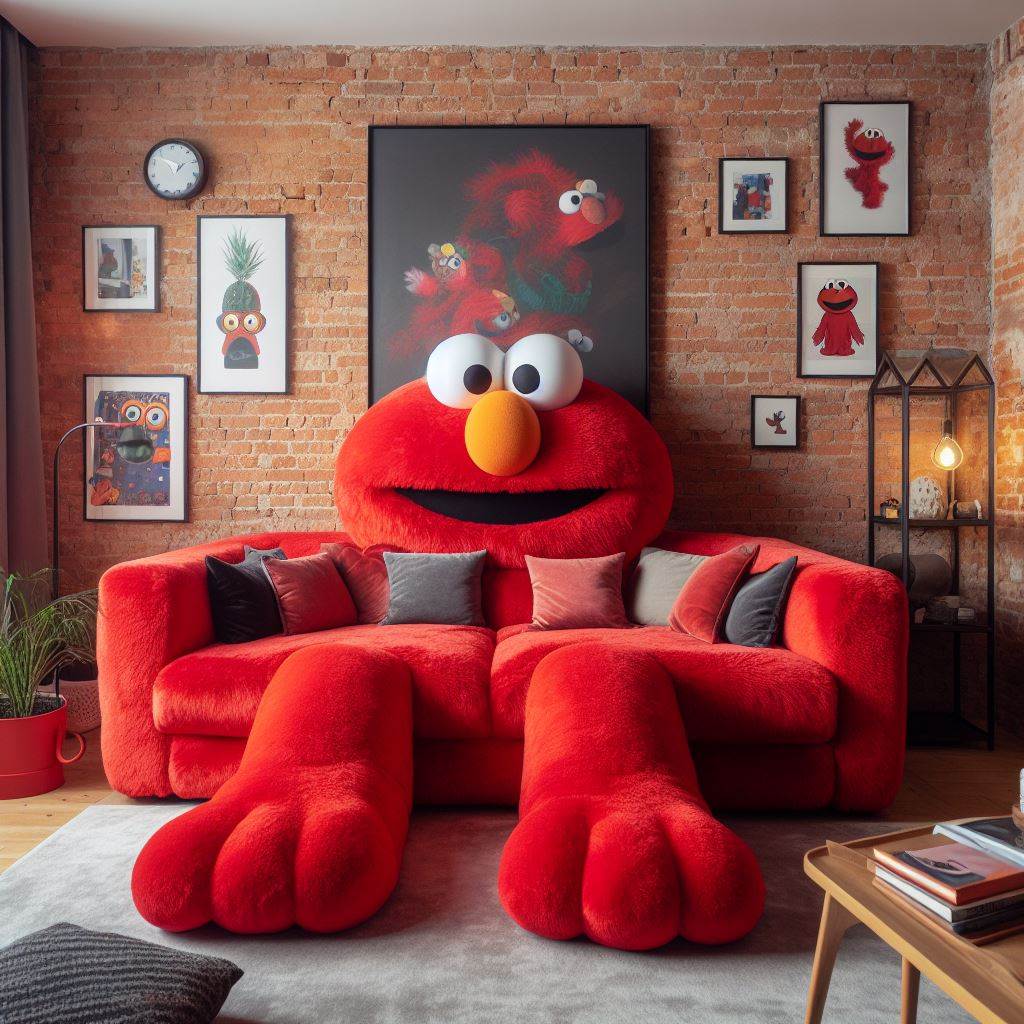 Celebrate Childhood Nostalgia: Sesame Street Sofa Designs