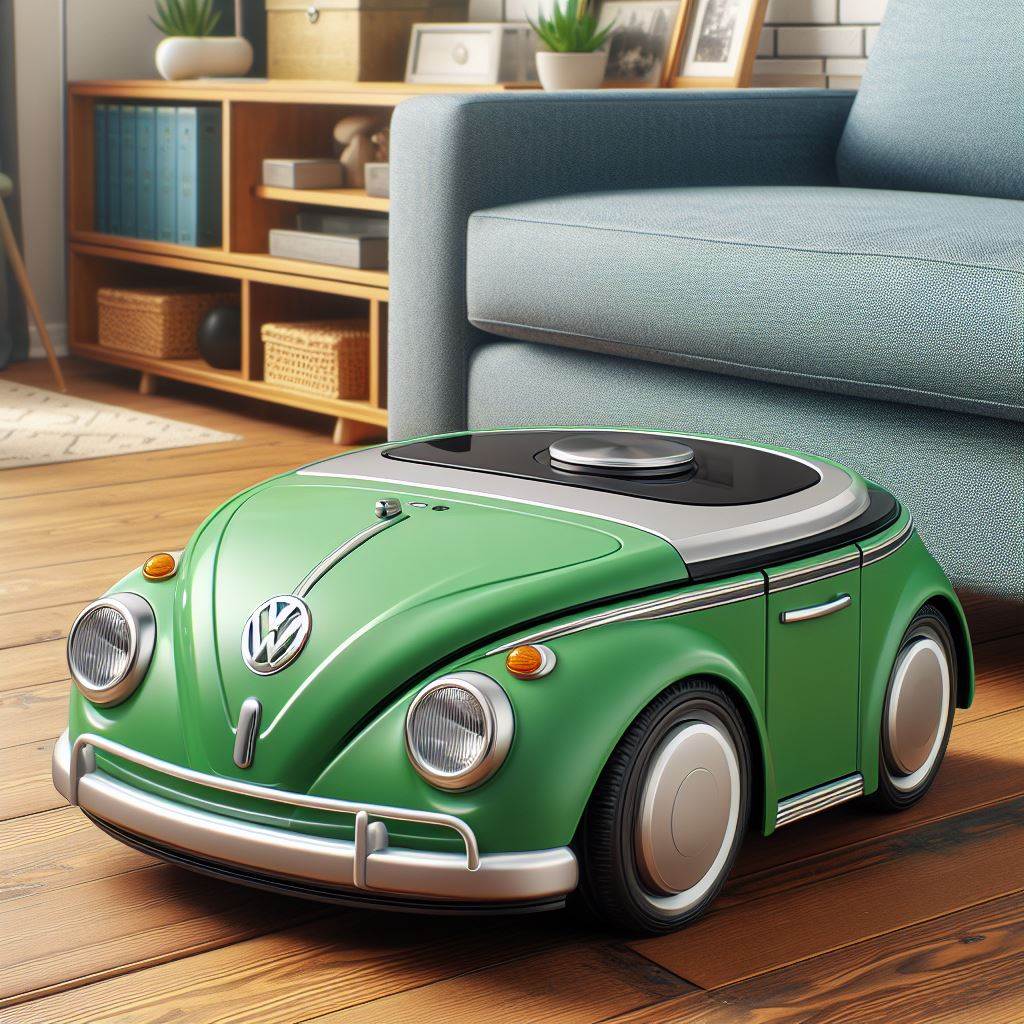 Discover the Volkswagen Bus Robot Vacuum: Retro Style Meets Modern Cleaning Innovation