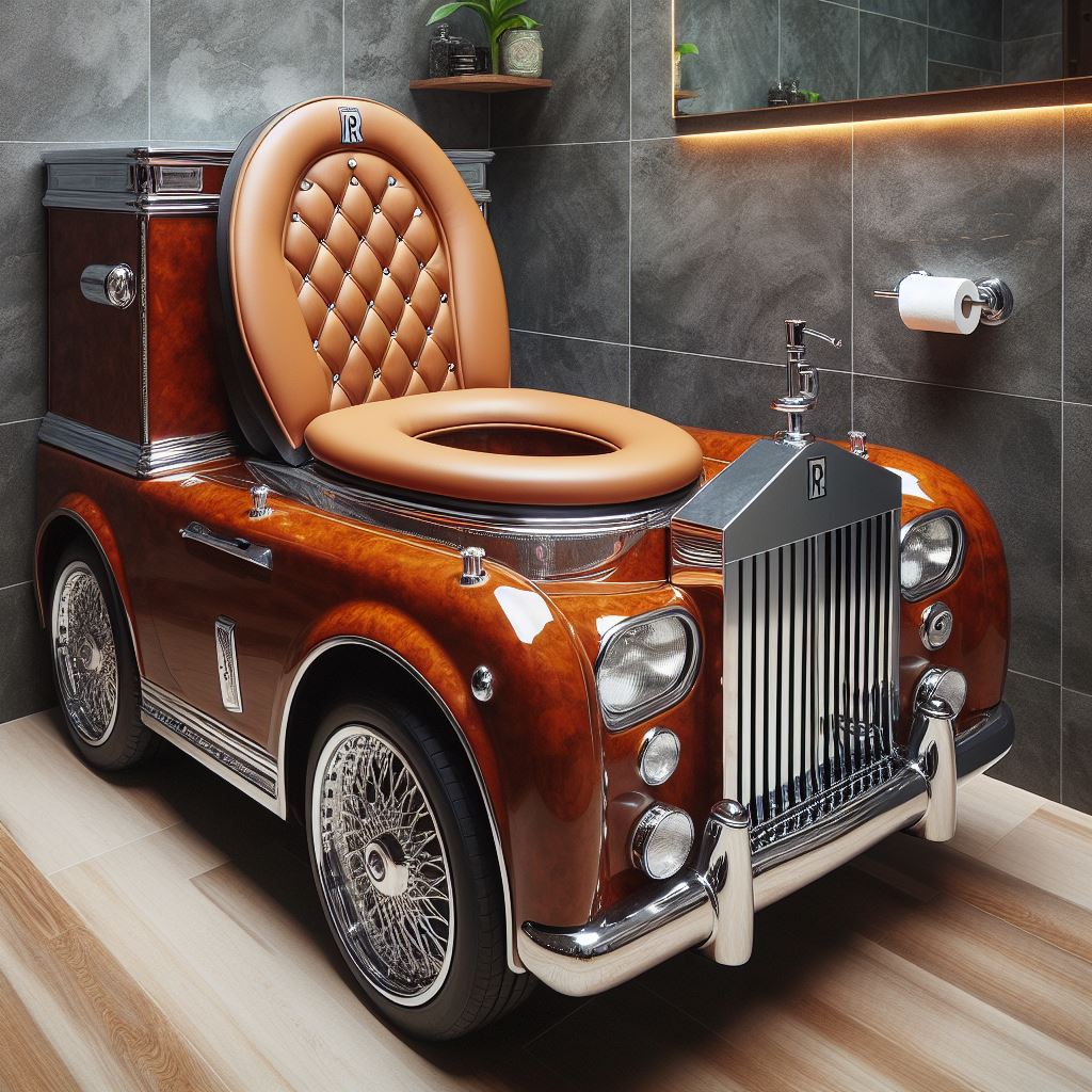 Ride in Style: Car Shaped Toilet Designs for Automotive Enthusiasts ...