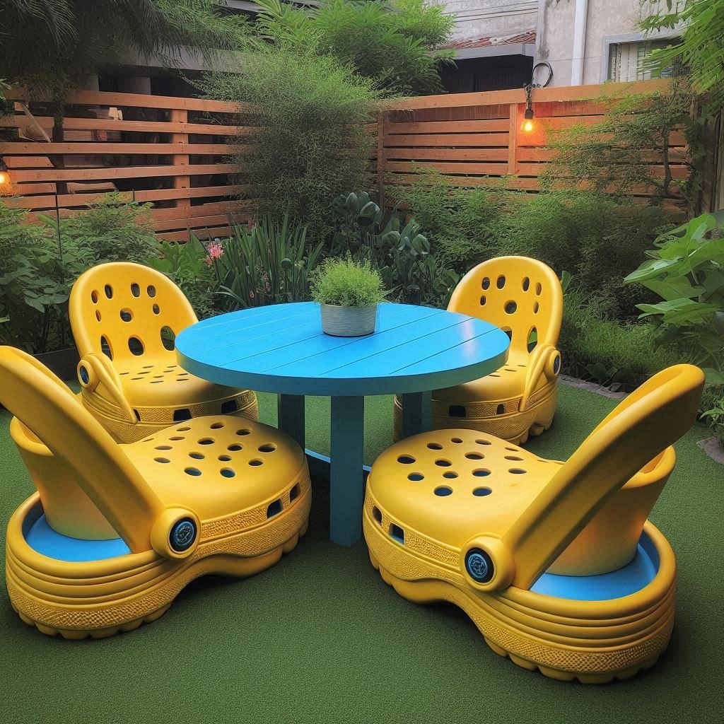 Comfort Meets Style: Discover Unique Crocs Patio Sets - THINK ART DESIGNS