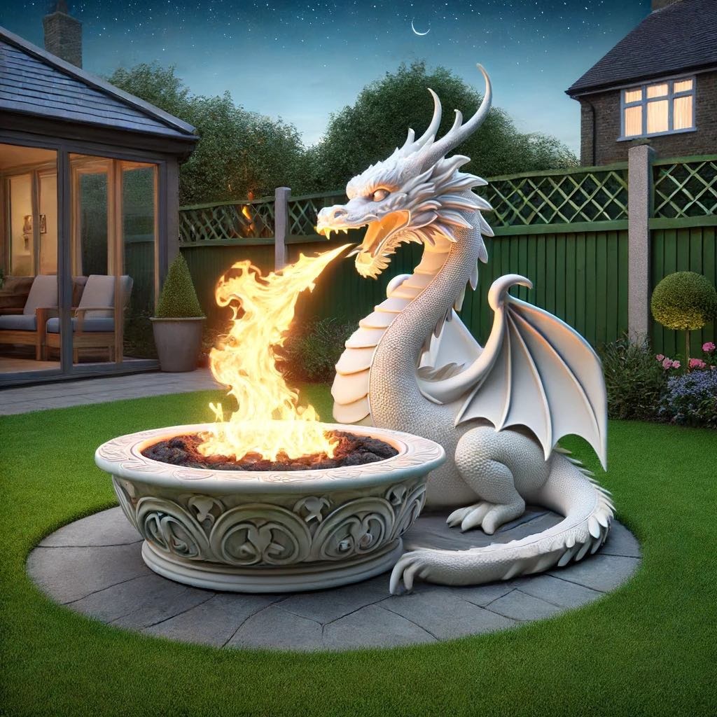 Unique Dragon Fire Pit Designs - THINK ART DESIGNS