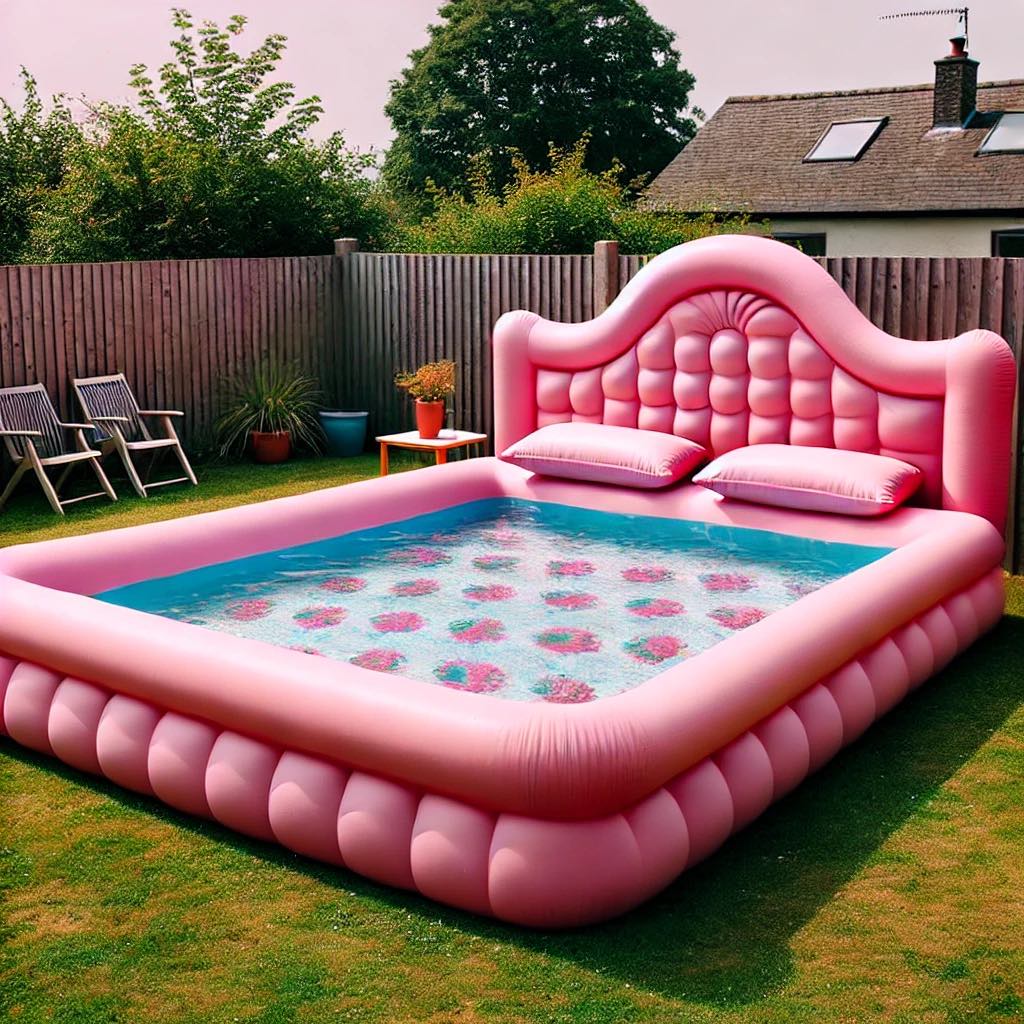Inflatable Bed Pools - Relaxation Oasis