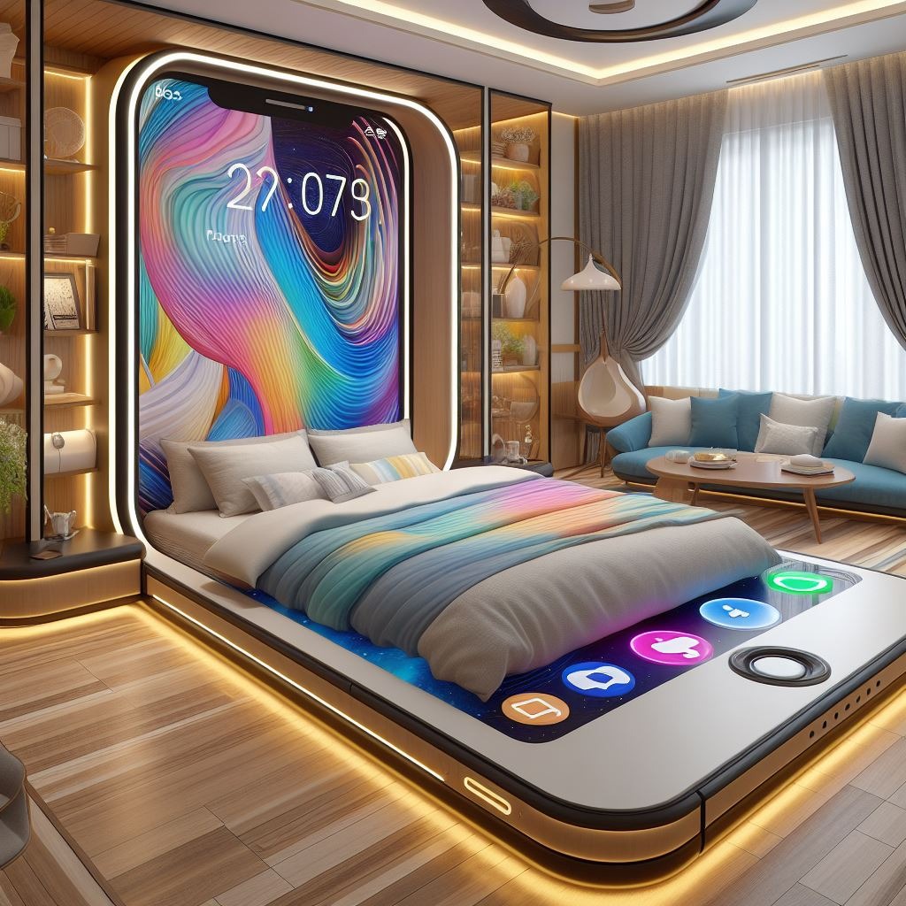 Sleep Smart: Discover the Fun of Smart Phone-Shaped Beds